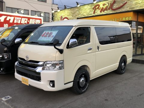 新車ハイエースW 特設イエロー FD-BOX0 新車ハイエースW 特設イエロー FD-BOX0
