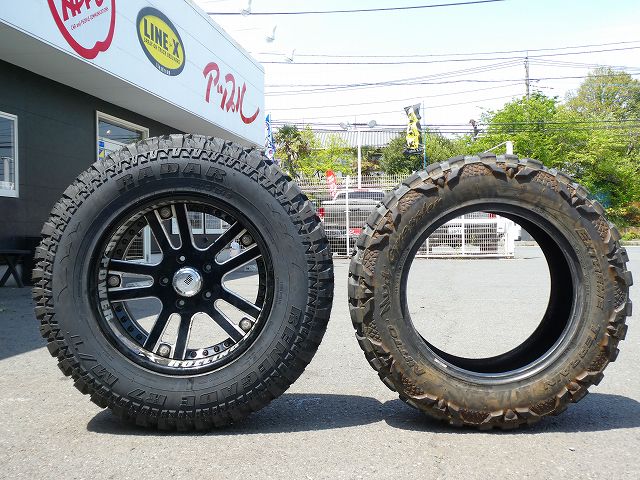 ☆RBP20インチAW×RADAR RENEGATE R7 M/T 37×12.50R20☆｜USトヨタ逆