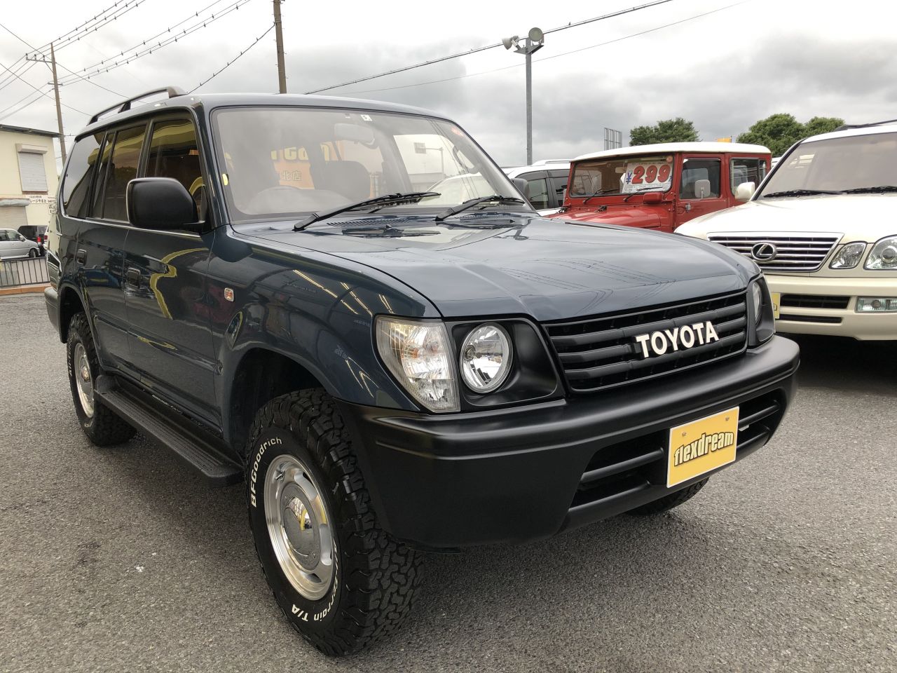 H10年 ランドクルーザー プラド RZJ95W 助手席シート アシスタントシート トリムNO.FG10 ランクルプラド[ZNo:04007388] ランドクルーザープラド 平成10年（1998年） 18.9万km 宮城県仙台市泉