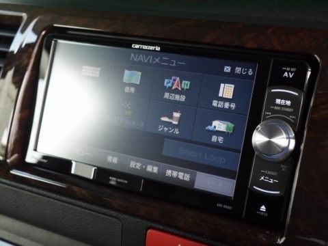 carrozzeria：7インチWフルセグSDナビ