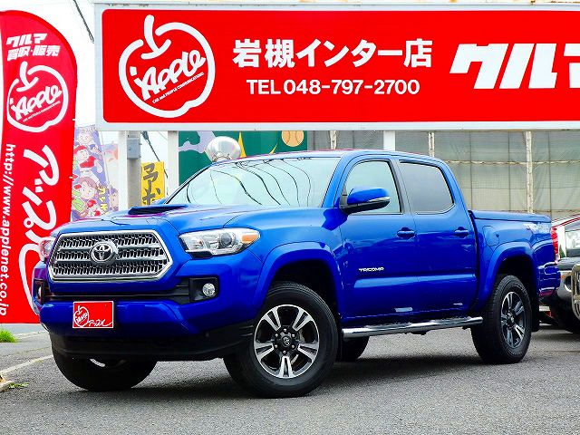 新車並行2016年モデル タコマ 4WD Wキャブ TRDスポーツ スピードウェイブルー 現行ピックアップトラック US TOYOTA 逆輸入車 アメ車 専門店 アップル岩槻 TUNDRA TACOMA SEQUIA SIENNA 新車並行2016年モデル タコマ 4WD Wキャブ TRDスポーツ スピードウェイブルー 現行ピックアップトラック US TOYOTA 逆輸入車 アメ車 専門店 アップル岩槻 TUNDRA TACOMA SEQUIA SIENNA