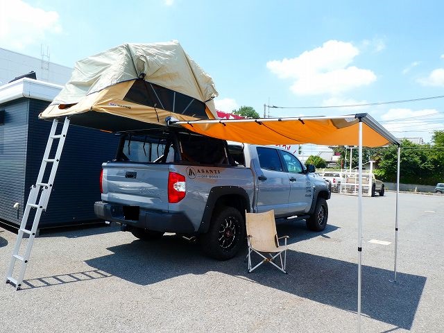 ARB　Kakado Rooftop Tent　Awning　ルーフトップテント　オーニング　アップル岩槻　USTOYOTA専門店　4×4　4WD　ピックアップトラック　フルサイズトラック　逆輸入車　アメ車　キャンプ　アウトドア