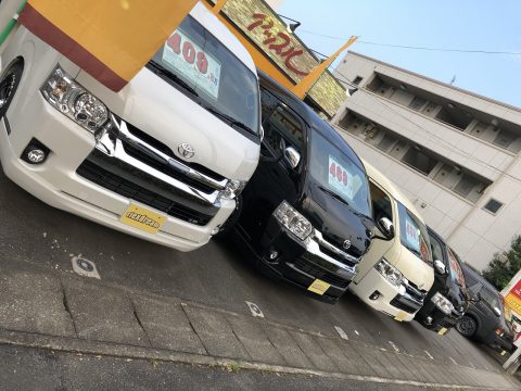 flexdreamハイエース高崎店エントランス