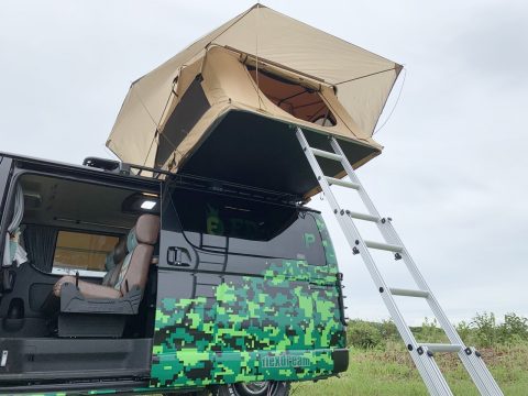 ARB4x4ルーフトップテント ハイエース 車中泊のできる街乗り仕様車 FD-BOX7