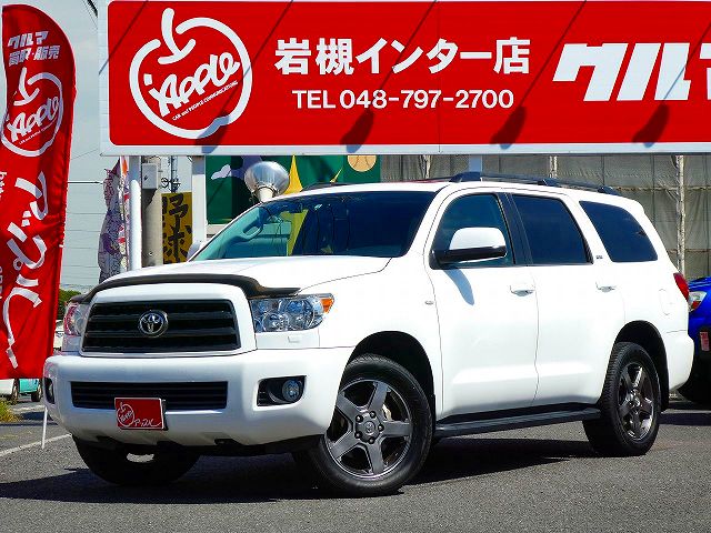 USTOYOTA　SEQUIA　4WD　SR5　新並　地デジナビ　サンルーフ　アップル岩槻インター店　USTOYOTA専門店　タンドラ　セコイア　タコマ　シエナ　逆輸入車　アメ車