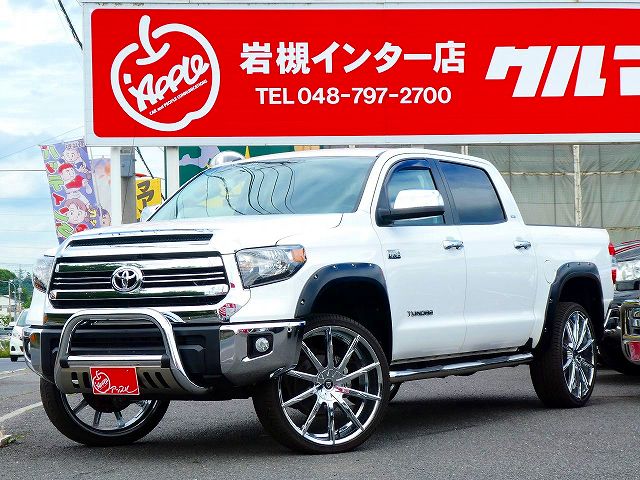 新車並行　2016年モデル　タンドラ　4ＷＤ　クルーマックス　ＳＲ5　リフトＵＰ　ＬＥＸＡＮＩ