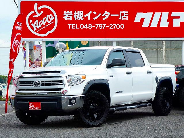 新車並行　1オーナー　2016年モデル　タンドラ　4ＷＤ　クルーマックス　ＳＲ5　ＫＭＣ　ＲＯＣＫＳＴＡＲ