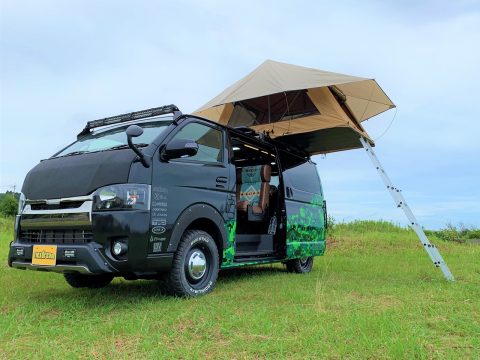 ハイエース ARB4x4 ルーフトップテント ルーフラック flexdream