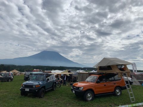GO OUT CAMP FJクルーザーカラーパッケージ 、プラドTZ 富士山