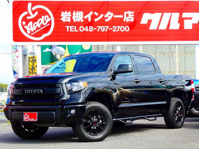 新並２０１５年タンドラ４ＷＤ　クルーマックスＴＲＤＰＲＯ　専用１８インチＡＷ　ビルシュタインショック　Ｎ-ＦＡＢサイドステップ　ＰｅａｃｅＥｄｗａｒｄｓシャッター式トノカバー　ベッドライナー　