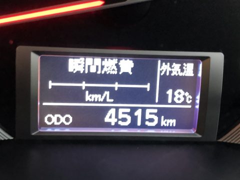 驚きの低走行、4500km台！