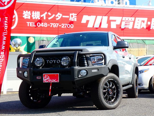 2018ｙ　タンドラ　4WD　クルーマックス　SR5　TRDオフロードPKG　ARB　ＯＬＤＭＡＮＥＭＵ　ＢＰ-51　ＩＰＦ　ＫＭＣ　ＡＳＳＡＮＴＩ　ＬＩＮＥ-Ｘ　Ｐｅｎｄｌｅｔｏｎ