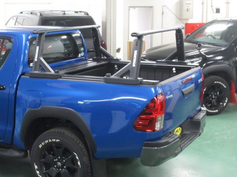 トノカバーはシャッター式なので積み込み荷の高さは気にならない