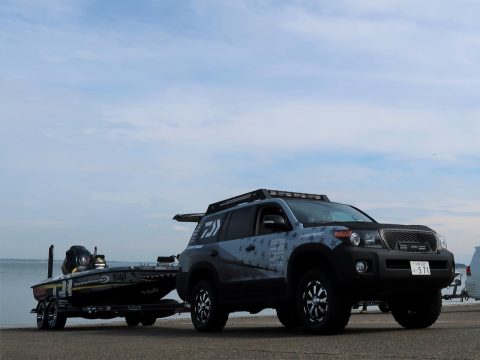 ランクル200 デモカー 橋本卓哉プロサポートカー