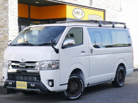 新車ハイエースバン ダークプライム2 アウトドアコンプリート