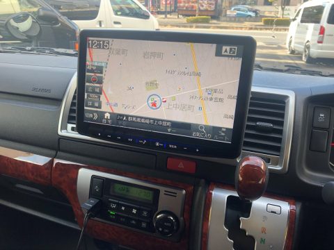 2020y flexdreamデモカー  ALPINE：ビッグX フローティング11インチ