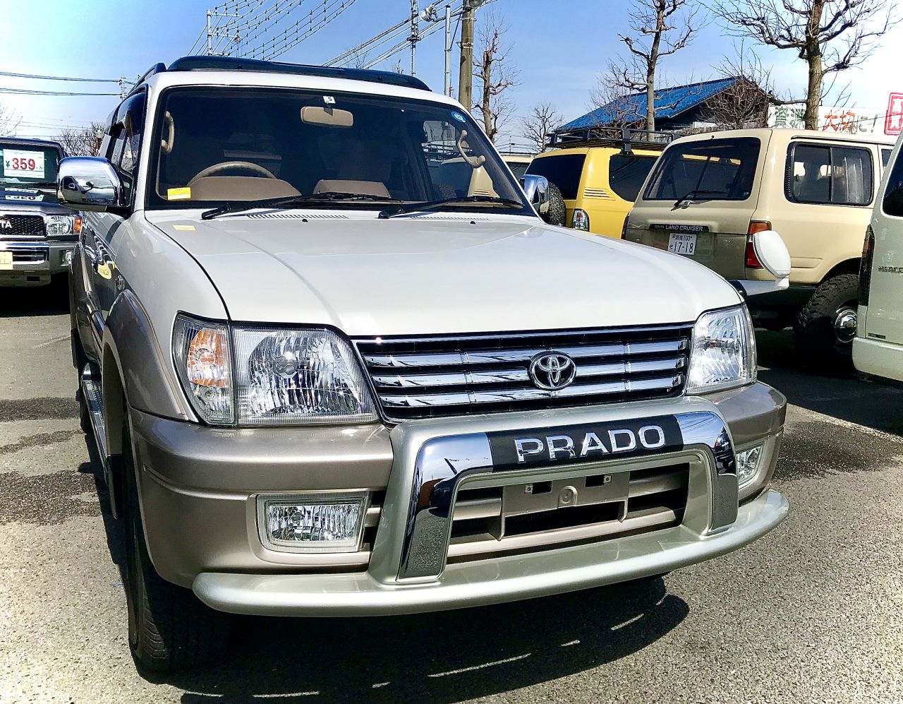 入庫速報 低走行の綺麗な1台 95プラド純正ワイド 極上車 ランクル専門店によるランドクルーザー解説 Flexdream Blog