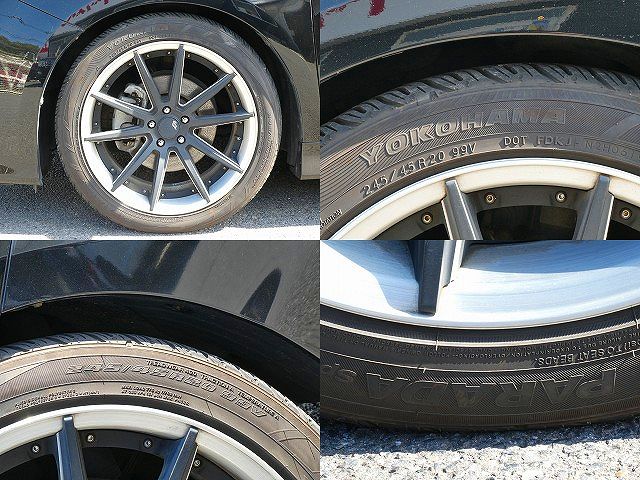 ＢＬＡＣＫＦＬＥＥＴ　２０インチアルミ　ＹＯＫＯＨＡＭＡ　ＰＡＲＡＤＡ　Ｓｐｅｃ－Ｘ　２４５／４５Ｒ２０