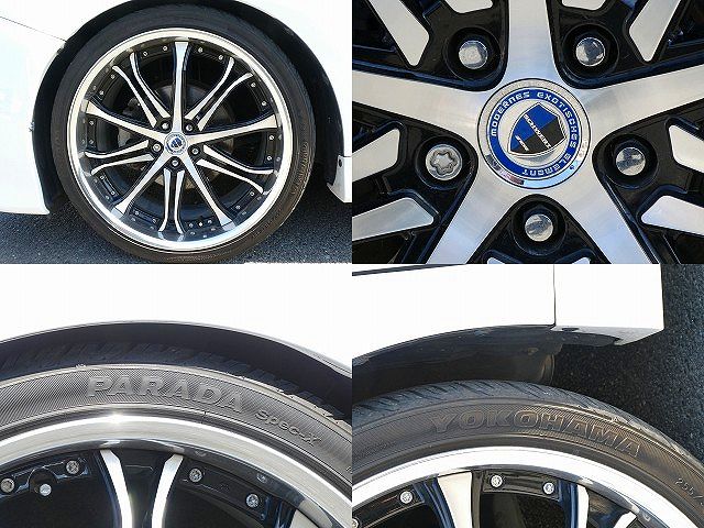 ワーク22インチＡＷ　ＹＯＫＯＨＡＭＡ　ＰＡＲＡＤＡ　255/35Ｒ22