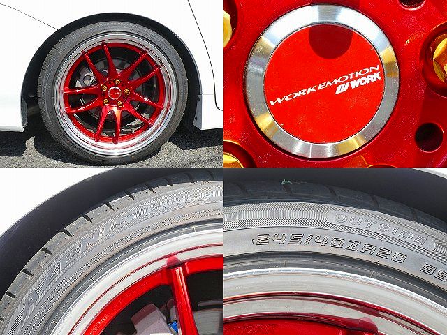 WORK EMOTION CR　20インチアルミホイール　245/40Ｒ20