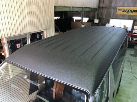 ルーフLINE-X塗装 ルーフLINE-X塗装