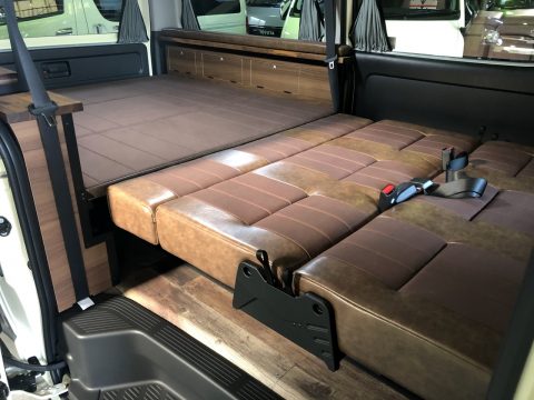 FD-BOX7 Vanlife：フルフラットモード