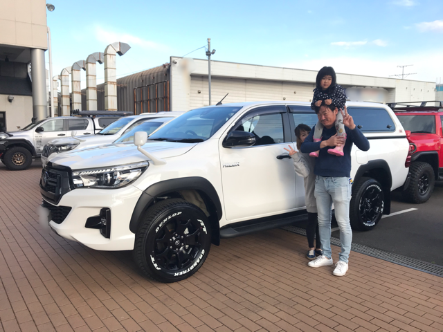新車オーダー こだわりの現行ハイラックスご納車しました ランクル専門店のキャンプ アウトドアビークル Flexdream Blog