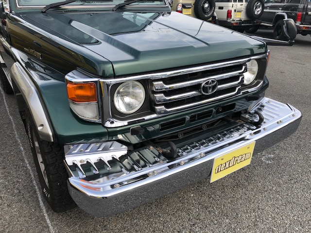 ランドクルーザー HZJ76V/HZJ76K ZXモデル フロントコイルスプリング車 スウェッジラインブレーキホース クリアホース/スチールエンド ST4017