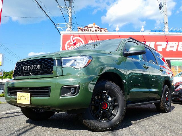 セコイア　4WD TRDPRO　ArmyGreen　NEWカラー　