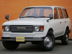 ランクル80_白_丸目80_80フェンダーミラー ランクル80_白_丸目80_80フェンダーミラー
