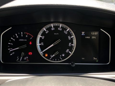 一部改良後メーター 一部改良後メーター