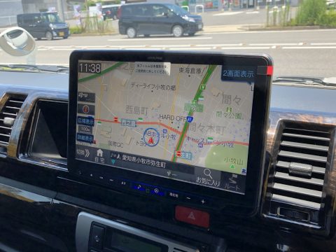 ALPINE：フローティング ビッグX11インチ