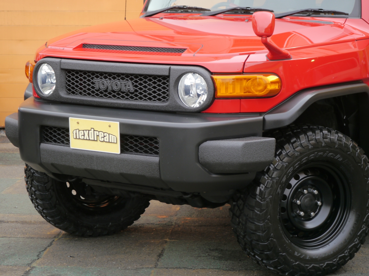 ワイルドなカスタムてんこ盛りのfjクルーザーをご納車しました ランクル専門店のキャンプ アウトドアビークル Flexdream Blog