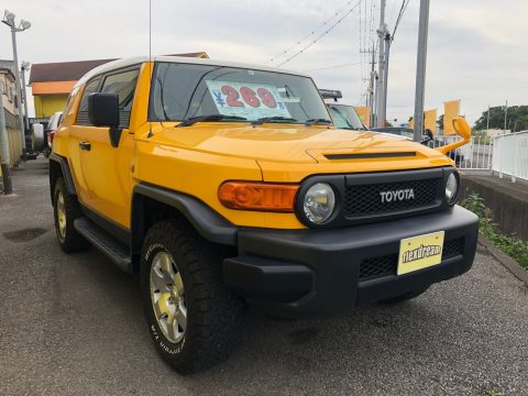 FJ　FJクルーザー　カラーパッケージ　本格オフロード　カスタム　