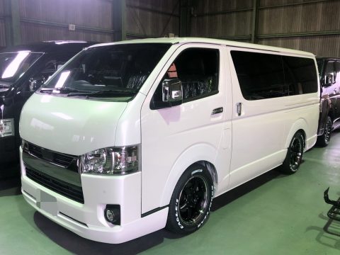 M様オーダー：「新車ハイエースバン TRH200V