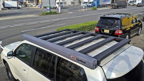 ランクル150 プラド パール カスタム  ARB4x4 ルーフラック BASE RACK