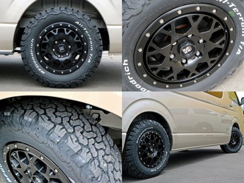 エクストリームJ：XJ04 x BFGoodrich：オールテレーンKO2