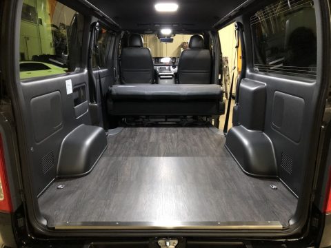 A様 標準ボディ ハイエースバン 内観1 A様 標準ボディ ハイエースバン 内観1