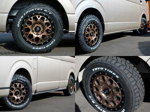 MLJ：エクストリームJ ブロンズ x TOYO：オープンカントリー