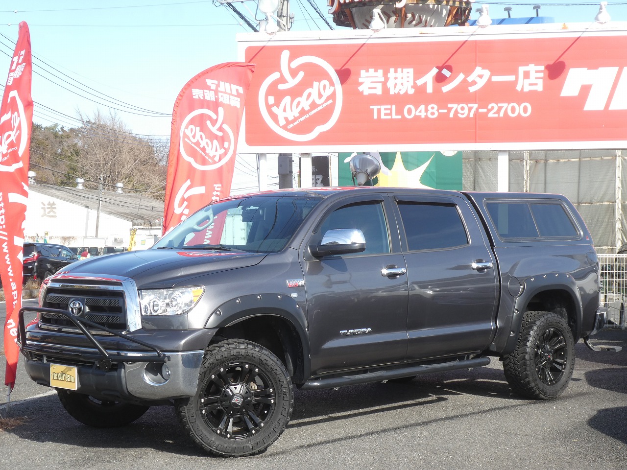 新車並行タンドラ　4ＷＤ　クルーマックス　Ｖ８　リフトアップ　ＬＥＥＲ　シェル