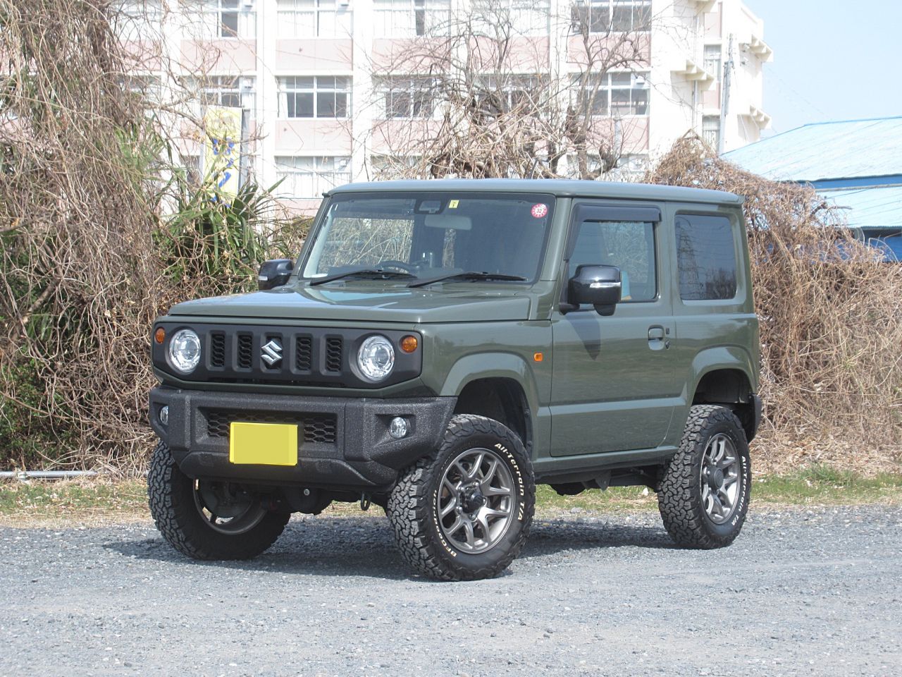 ジムニーjb64 純正前後バンパーのカスタム紹介 Line X 自動車部門 公式ブログ Flexdream Blog