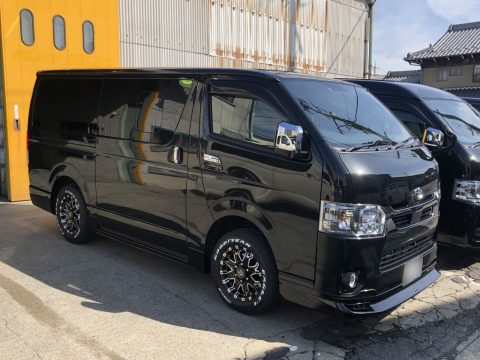 H様オーダー：新車ハイエースバン