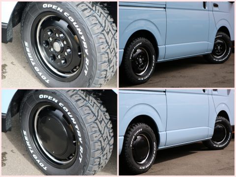 ガルシアシスコ ブラックムーン x TOYO：オープンカントリーRT