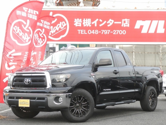 新車並行　２０１２年モデル　タンドラ　４ＷＤ　ダブルキャブ　ＴＲＤオフロードＰＫＧ　フルセグ地デジナビ　社外１８インチアルミ