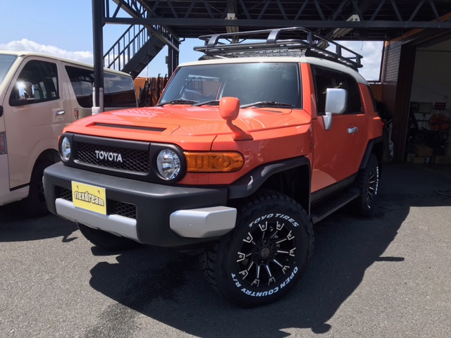 ☆速報☆FJクルーザーリフトUPカスタム×ARB 4×4 ROOFRACK CAGE×OPEN COUNTRY R/T ホワイトレター装着車両完成♪|ランクル専門店によるランドクルーザー解説|flexdream blog ☆速報☆FJクルーザーリフトUPカスタム×ARB 4×4 ROOFRACK CAGE×OPEN COUNTRY R/T ホワイトレター装着車両完成♪|ランクル専門店によるランドクルーザー解説|flexdream blog