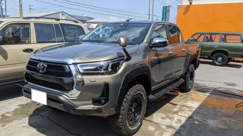 ハイラックス JAOS オーバーフェンダー ハイラックス JAOS オーバーフェンダー