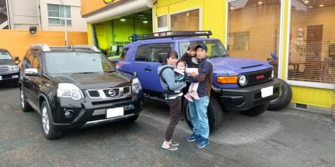 FJクルーザーご納車のお客様 FJクルーザーご納車のお客様