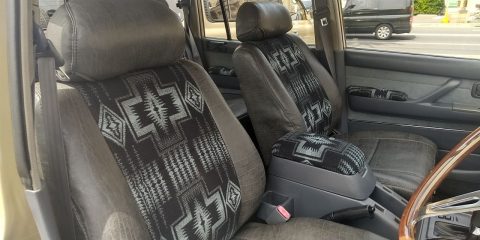ランドクルーザー80VXLTD ペンドルトンコラボ内装 ランドクルーザー80VXLTD ペンドルトンコラボ内装