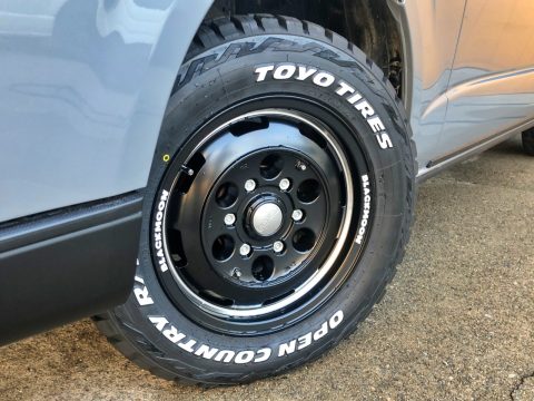 MID：ガルシアシスコ ブラックムーン x TOYO：オープンカントリー