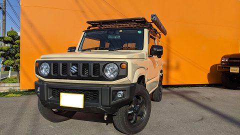 ジムニー カスタム ARB4x4 ルーフラック サイド オーニング